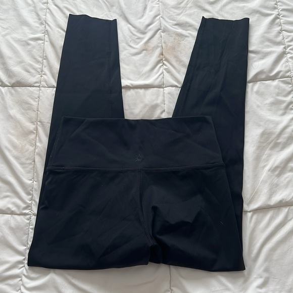 AERIE Offline Black Compression Leggings (Size: Large) - Picture 3 of 4